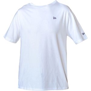 New Era Essentials T-shirt Met Korte Mouwen Wit L Man