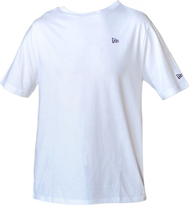 New Era Essentials T-shirt Met Korte Mouwen Wit L Man