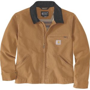 Carhartt Duck Detroit Rugged Flex™ Detroit, stoffen jas, lichtbruin/zwart, L