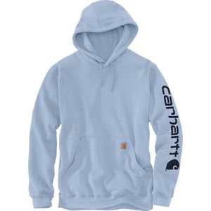 Carhartt - Sleeve Logo Hooded Sweatshirt - Fog Blue - Hoodie
