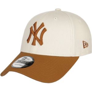 New Era MLB New York Yankees 9FORTY Patch Cap - Orange- Dames, Orange