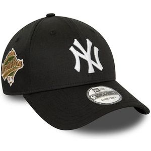 New Era, Cap 9forty New York Yankees Patch Zwart, unisex, Maat:ONE Size