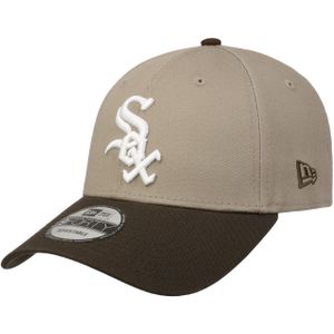 New Era MLB Chicago White Sox Side Patch 9FORTY Cap - Brown- Dames, Brown