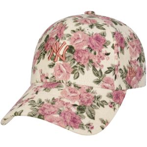 9Forty WMNS Floral Cord Yankees Pet by New Era Baseball caps