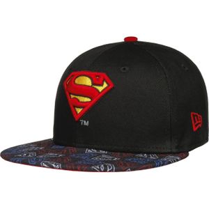 New Era Super Aop 950 Superman Kids Cap 60435015, voor een jongen, Zwart, Pet, maat: CHILD