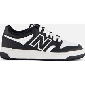 New Balance 480 Court Sneakers zwart Leer