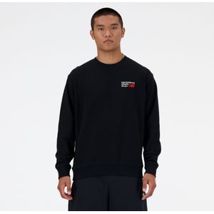 New Balance - Athletics Premium Logo Crew - Sweatshirt - Zwart