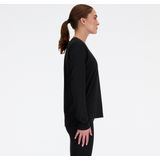 New Balance Long Sleeve Dames Sportshirt - Zwart