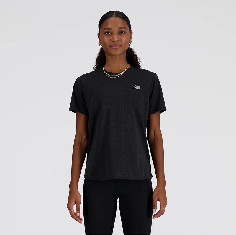 New Balance Athletics T-shirt Met Korte Mouwen