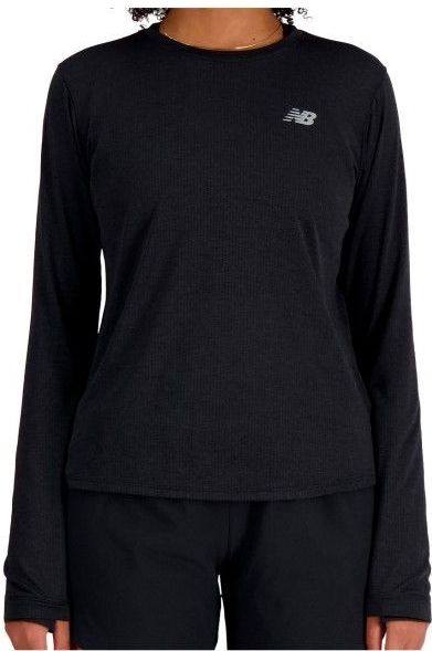 New Balance - Athletics Shirt - Sportshirt - Zwart - Gerecycled Polyester