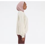 New Balance NB Athletics French Terry Crew Dames Trui - LINEN