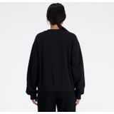 New Balance - Crewneck Sweater - Zwart - Zachte Stof