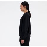 New Balance - Crewneck Sweater - Zwart - Zachte Stof