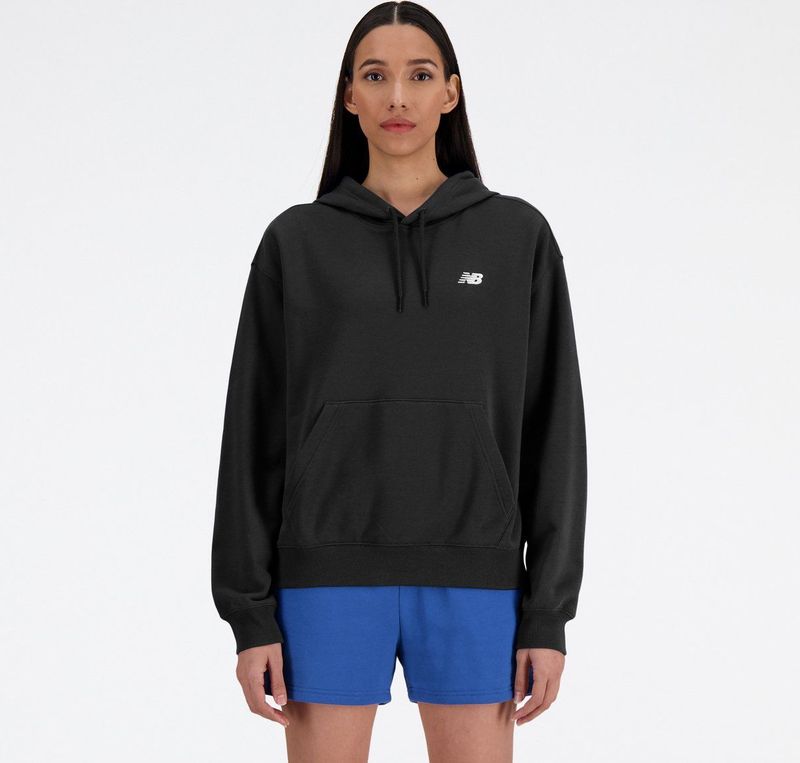 New Balance Kapuzensweatshirt Sport Essentials French Terry Hoodie PINK TAFFY