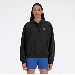 New Balance - Sport Essentials French Terry Hoodie - Zwart - 100% Katoen