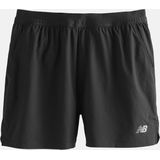 New Balance - AC Gevoerde 5 Inch Shorts - Zwart - Katoen - Sneldrogende Technologie
