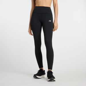 New Balance - Sleek 27 Leggings - Zwart - Hoge Taille - NB DRY Technologie