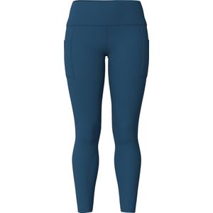 New Balance Sleek 27 Inch High Rise Legging Dames Sportlegging - Blauw AGATE