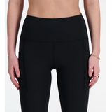 New Balance Sleek 27 Inch High Rise Legging Dames Sportlegging - Zwart