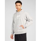 New Balance French Terry Logo Hoodie Mt41501-grey - Kleur Grijs