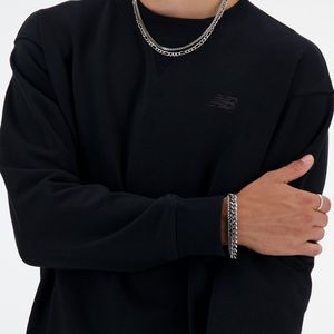 New Balance - Athletics French Terry Crewneck - Sweatshirt - Zwart