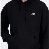 New Balance Small Logo French Terry Hoodie Heren Trui - ATHLETIC Grijs