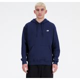 New Balance Sport Essentials French Terry Hoodie Heren Trui - NB NAVY