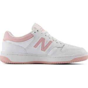 New Balance 480 sneakers wit/roze