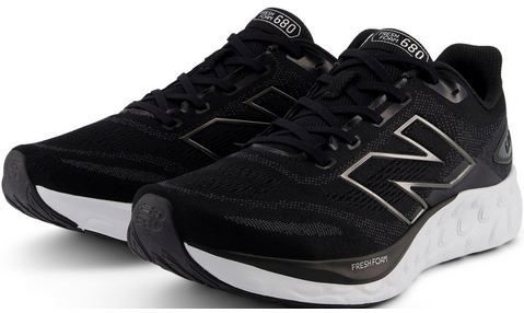 New Balance - M680V8 Trainers - Zwart - Technische Stof - Sportief