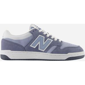 New Balance BB480 suède sneakers grijsblauw/lichtblauw