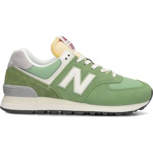 New Balance - 574 - Sneakers - Zwart - Leer, Mesh, Suède