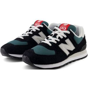 Sneakers U574 NEW BALANCE. Leer materiaal. Maten 38. Zwart kleur