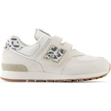 New Balance Kinderen 574 HOOK & LOOP in Zwart, Leather, Maat 33