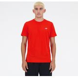 New Balance Run T-Shirt Heren Sportshirt - NEO FLAME