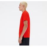 New Balance Run T-Shirt Heren Sportshirt - NEO FLAME