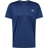New Balance - Sports Essentials - T-shirt - Navy - Technische Stof