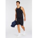 New Balance - Hardloopsinglet - Zwart - Polyester