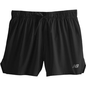 New Balance Heren RC Short in Zwart