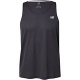 New Balance - Athletics Singlet - Zwart - Gerecycled Polyester