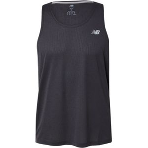New Balance - Athletics Singlet - Zwart - Gerecycled Polyester
