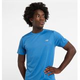 New Balance Laufshirt MENS RUNNING SS TOP mit Streifendesign