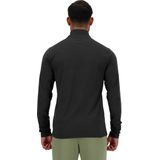 New Balance - Space Dye 1/4 Zip - T-shirt - Grijs