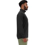 New Balance - Space Dye 1/4 Zip - T-shirt - Grijs