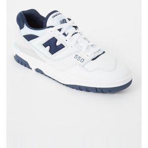 New Balance 550 sneaker van leer met logo