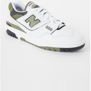 New Balance New Balance Sneakers, sportschoenen voor heren, White Dark Olivine Black Bb550dob