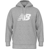 New Balance Sport Core Brushed Hoodie Heren Trui - ATHLETIC GREY