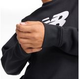 New Balance Sport Core Brushed Crew Heren Trui - BLACK