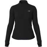 New Balance - Athletics Heat Grid Half Zip Shirt - Dames - Ventilerend Materiaal