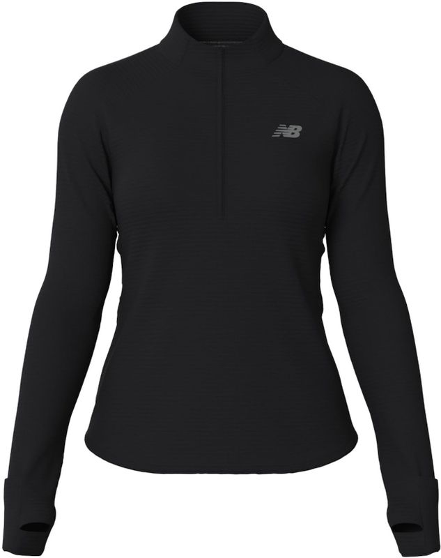 New Balance - Athletics Heat Grid Half Zip Shirt - Dames - Ventilerend Materiaal