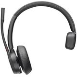 POLY Voyager 4310 UC Headset - Draadloos - Zwart - Hoofdband